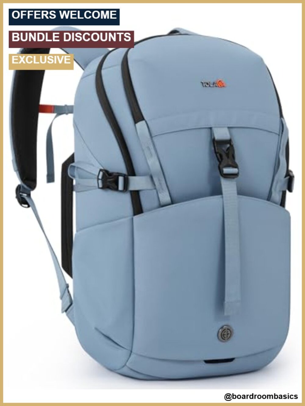30L Travel Backpack 15.6 Laptop Carry On Daypack Work College Water Resistant